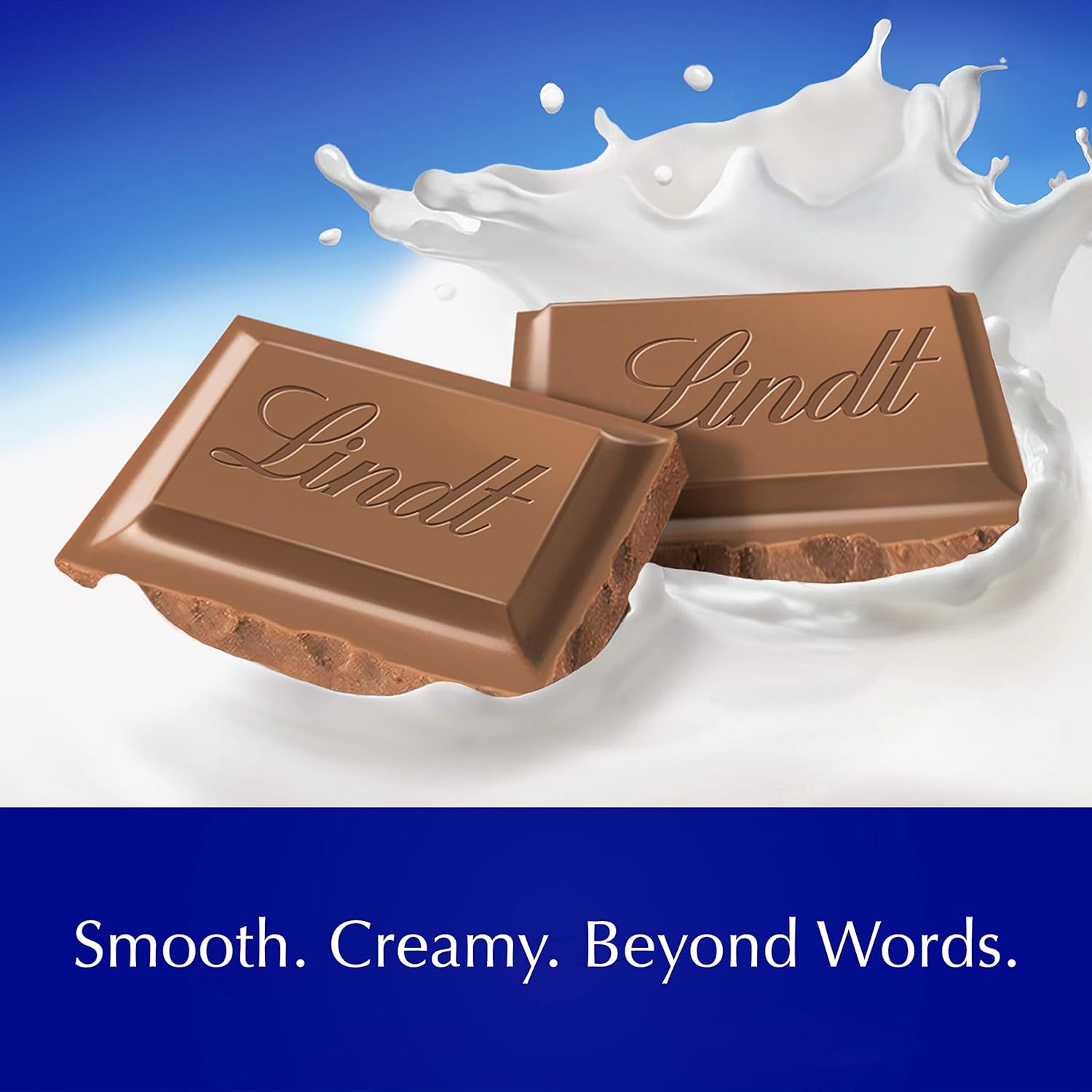 Lindt CLASSIC RECIPE Milk Chocolate Bar, Easter Chocolate Candy, 4.4 oz. (12 Pack)
