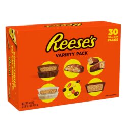 REESE'S Assorted Peanut Butter Candy Bulk Box, 44.1 oz (30 Count)