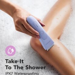 LADYSPOT Bikini Trimmer for Women, Pubic Hair Trimmer Women -Electric Hair Trimmer Shaver Razors for Women, Purple