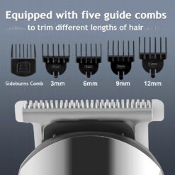 Ufree Beard Trimmer for Men, Waterproof Electric Razor for Nose, Body, Face and Mustache, Cordless Hair Clippers Shavers