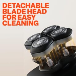 Freebird FlexSeries Pro Electric Head Shaver - Fast Smooth Head Shaver, Wet/Dry Shaving