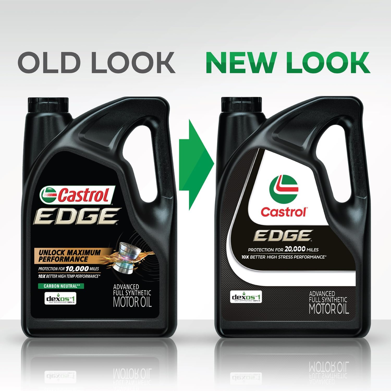 Castrol EDGE 0W-20 Advanced Full Synthetic Motor Oil, 5 Quarts, Pack of 3