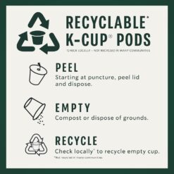 Starbucks K-Cup Coffee Pods, Dark Roast Coffee, French Roast for Keurig Brewers, 100% Arabica, 4 boxes (96 pods total)