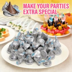 Jumblet Milk Chocolate Kisses, Hershey Kisses Bulk for Parties and Candy Buffets, Delicious Hersheys Kisses in Bulk (4 Lb)