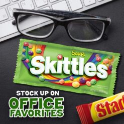 SKITTLES & STARBURST Assorted Candy Variety Pack for Holidays, Gifts, Parties, Candy Assortment, 37.05 oz (30 Count) Bulk Box