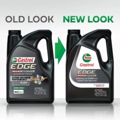 Castrol EDGE High Mileage 5W-30 Advanced Full Synthetic Motor Oil, 5 Quarts