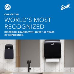 Scott Professional Standard Roll Bulk Toilet Paper (04460), 2-Ply, Elevated Design, White, (80 Rolls of 550 Sheets, 44,000 Sheet Total)