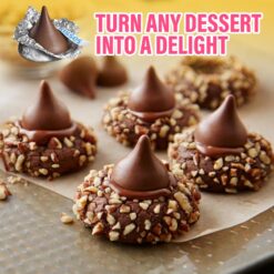 Jumblet Milk Chocolate Kisses, Hershey Kisses Bulk for Parties and Candy Buffets, Delicious Hersheys Kisses in Bulk (4 Lb)