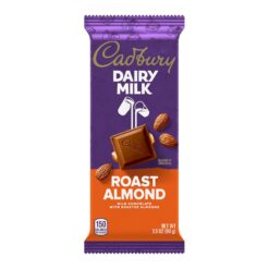 CADBURY DAIRY MILK Roast Almond Milk Chocolate Candy Bars, 3.5 oz (14 Count)