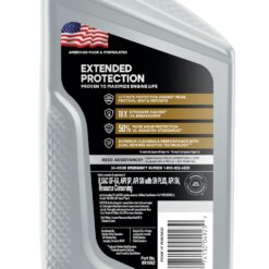 Valvoline Extended Protection Full Synthetic Motor Oil SAE 0W-20 1 QT, Case of 6