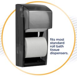 Cottonelle Professional Standard Roll Bulk Toilet Paper (12456), White (48 Rolls of 170 Sheets, 8,160 Sheet Total)