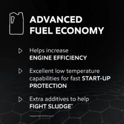 Mobil 1 Advanced Fuel Economy Full Synthetic Motor Oil 0W-30, 5 Quart