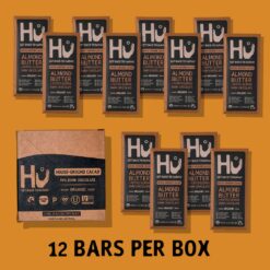 Hu Chocolate Bars, 12 Pack Almond Butter Puffed Quinoa Chocolate, Natural Organic Vegan, Fair Trade Dark Chocolate, 2.1oz Each
