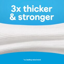 Cottonelle Ultra Clean Toilet Paper with Active CleaningRipples Texture, Strong Bath Tissue, 32 Family Mega Rolls (8 Packs of 4)