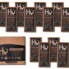 Hu Chocolate Bars, 12 Pack Almond Butter Puffed Quinoa Chocolate, Natural Organic Vegan, Fair Trade Dark Chocolate, 2.1oz Each