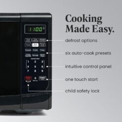 Farberware Classic 0.7 Cu. Ft. Countertop Microwave, Black (FMO07ABTBKA)