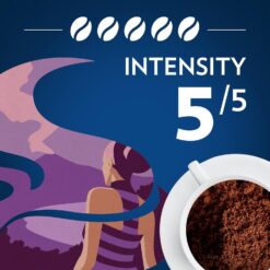 Lavazza Italian Roast Ground Coffee 6 Bags of 12oz, Dark Roast, Intensity 5/5, 100% Arabica, (Pack of 6) - Package May Vary