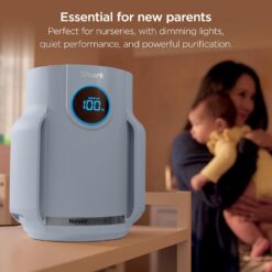 Shark NeverChange Air Purifier Compact Pro with Long-lasting HEPA Exceeding Filtration, HP071BRN
