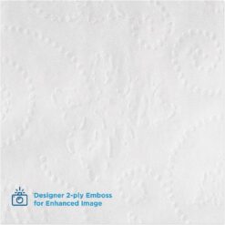 Georgia-Pacific Angel Soft Professional Series Premium 2-Ply Embossed Toilet Paper, 16840, 450 Sheets Per Roll, 40 Rolls Per Case, White