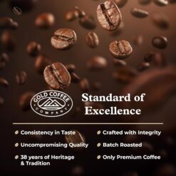 Gold Coffee Company Kanaloa Premium House Blend, Gourmet Medium Roast Whole Bean Coffee, 2 lbs. (Pack of 2)