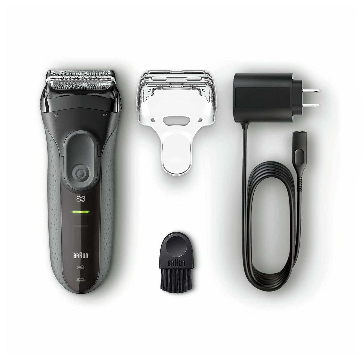 Braun Electric Razor for Men Foil Shaver, Rechargeable, Black, 4 Piece Set