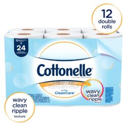 Cottonelle Professional Standard Roll Bulk Toilet Paper (12456), White (48 Rolls of 170 Sheets, 8,160 Sheet Total)