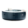 Intex PureSpa Plus Inflatable Bubble Jet Hot Tub and Replacement Filters (6 Pack)