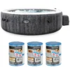 Intex PureSpa Plus Inflatable Bubble Jet Hot Tub and Replacement Filters (8 Pack)