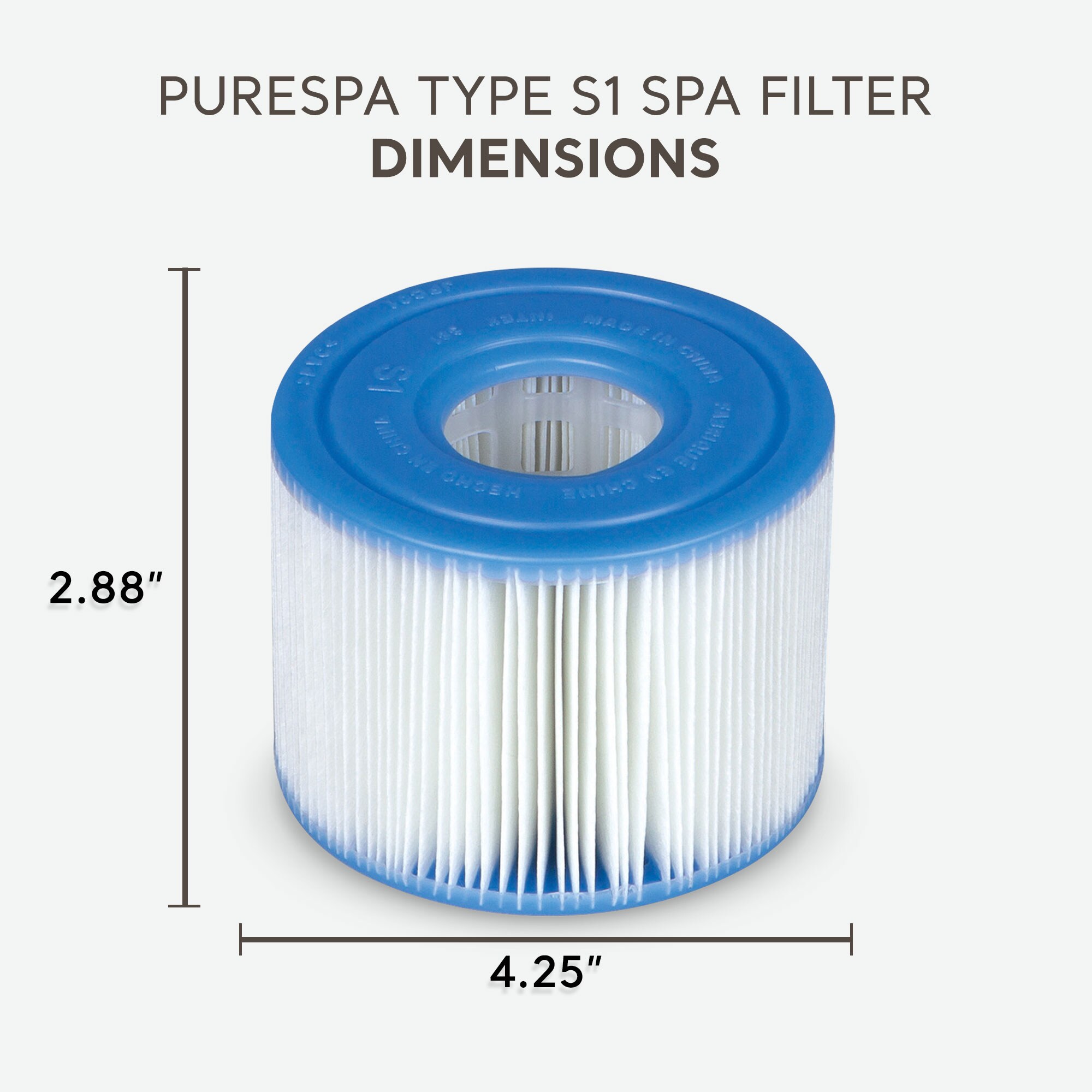 Intex PureSpa Plus Inflatable Bubble Jet Hot Tub and Replacement Filters (8 Pack) - Image 7