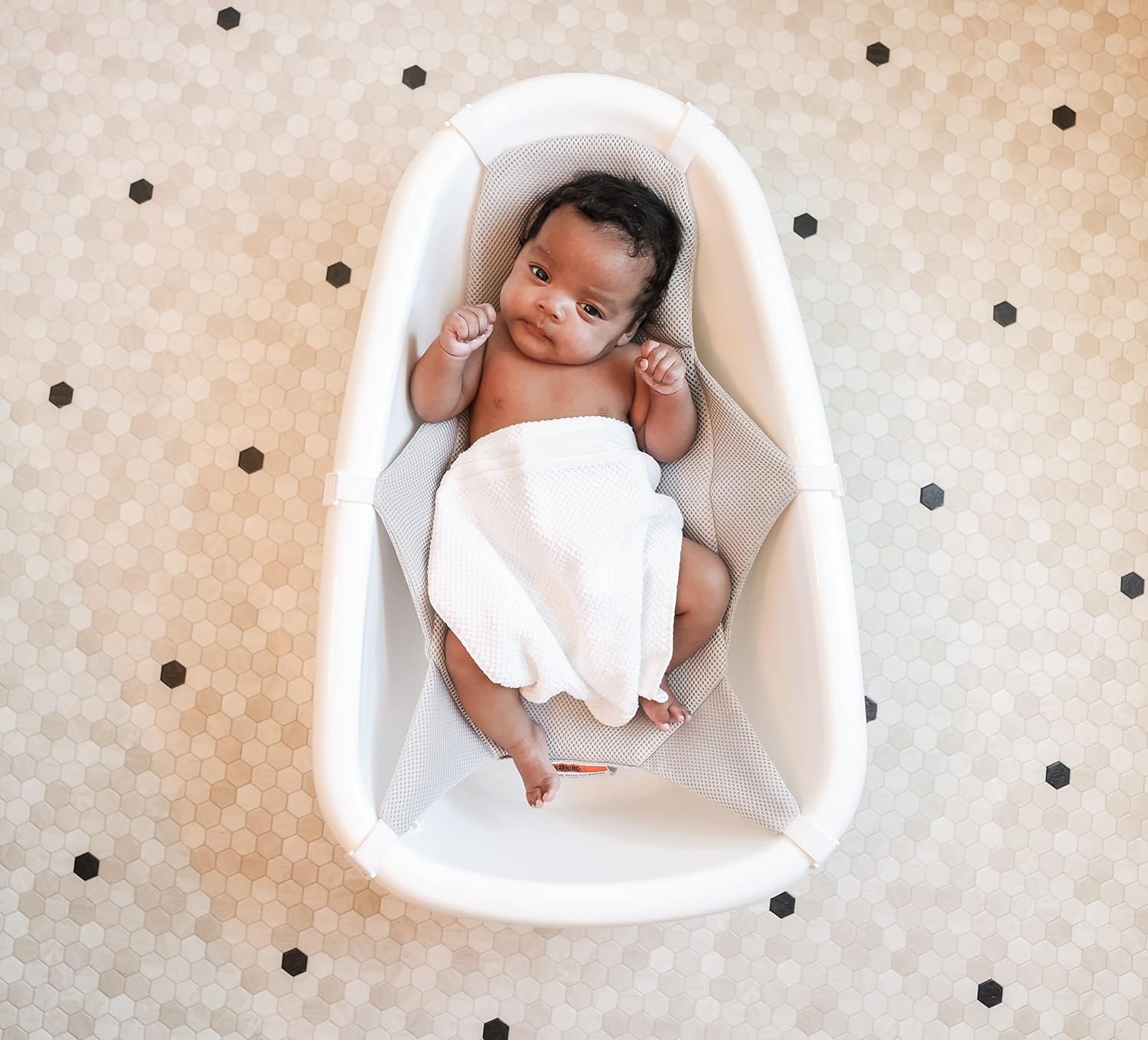 Regalo Baby Basics 3-in-1 Grow with Me Bath Tub, Award Winning Brand, Adjustable As Your Baby Grows, White