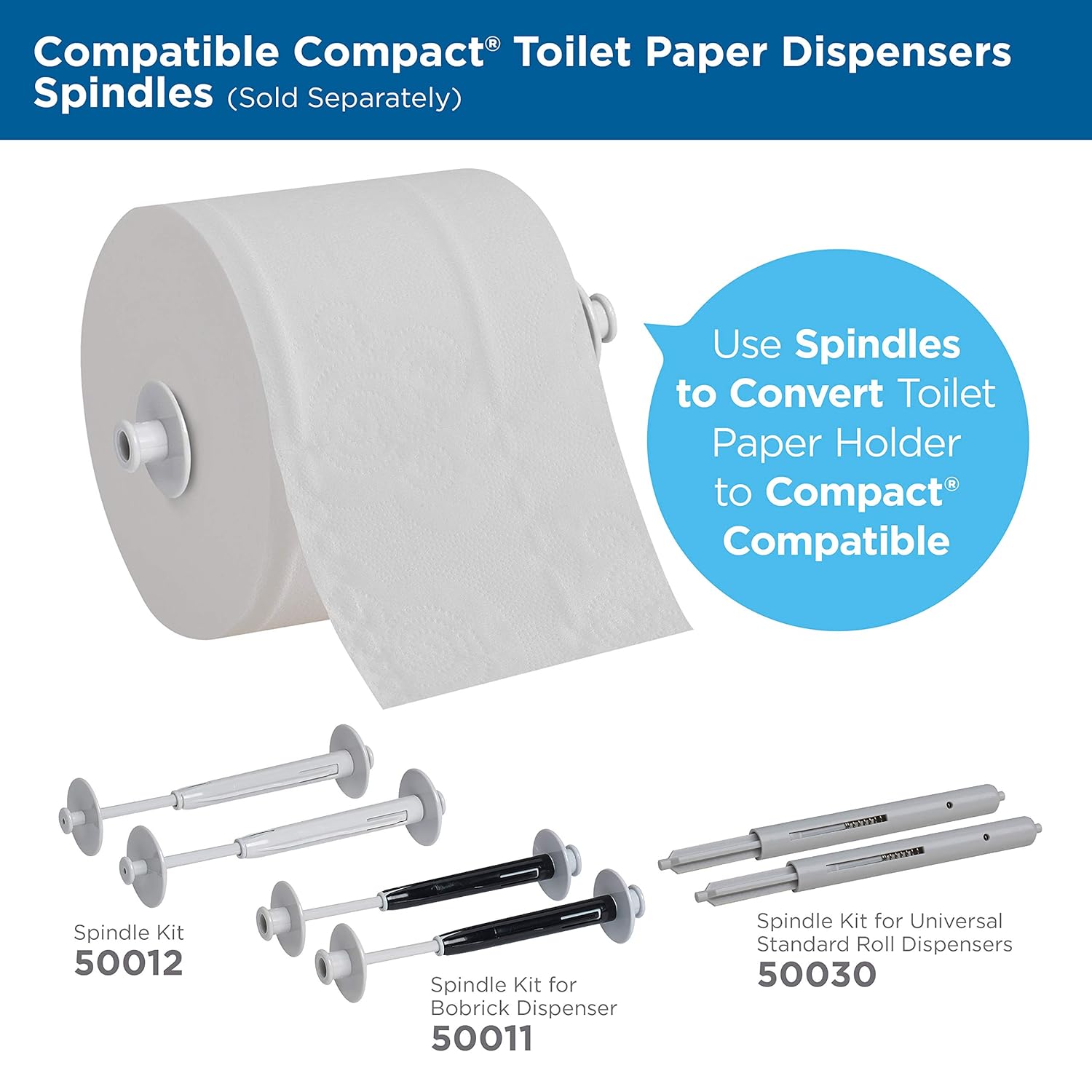 Georgia-Pacific Angel Soft Professional Series Compact Premium Embossed Coreless 2-Ply High-Capacity Toilet Paper by GP PRO,White