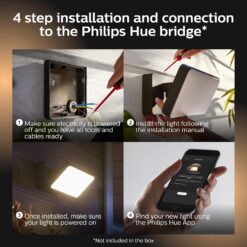 Philips Discover Floodlight LED Wall Outdoor Light, Metal (1743530V7)