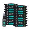 DUDE Wipes - Mint Chill Extra-Large Adult Wet Wipes with Eucalyptus & Tea Tree Oil,18 Pack, 864 Wipes, 1 Spray Bottle