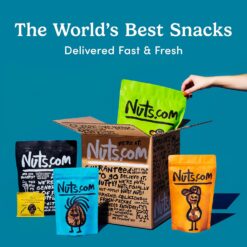 Nuts.com Dark Chocolate Covered Espresso Bean 2 Pound Bag, Great Snack for Adults, Good Source of Antioxidants & Caffeine