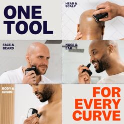 Freebird FlexSeries Pro Electric Head Shaver - Fast Smooth Head Shaver, Wet/Dry Shaving