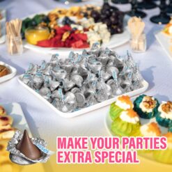 Jumblet Milk Chocolate Kisses, Hershey Kisses Bulk for Parties and Candy Buffets, Delicious Hersheys Kisses in Bulk (4 Lb)