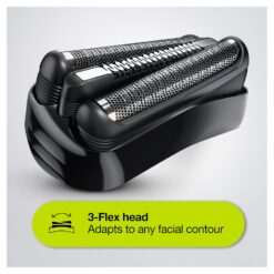 Braun Electric Razor for Men Foil Shaver, Rechargeable, Black, 4 Piece Set