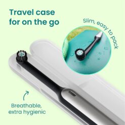 Quip 360 Oscillating Rechargeable Electric Toothbrush with Extra Brush Head - Blue Stone