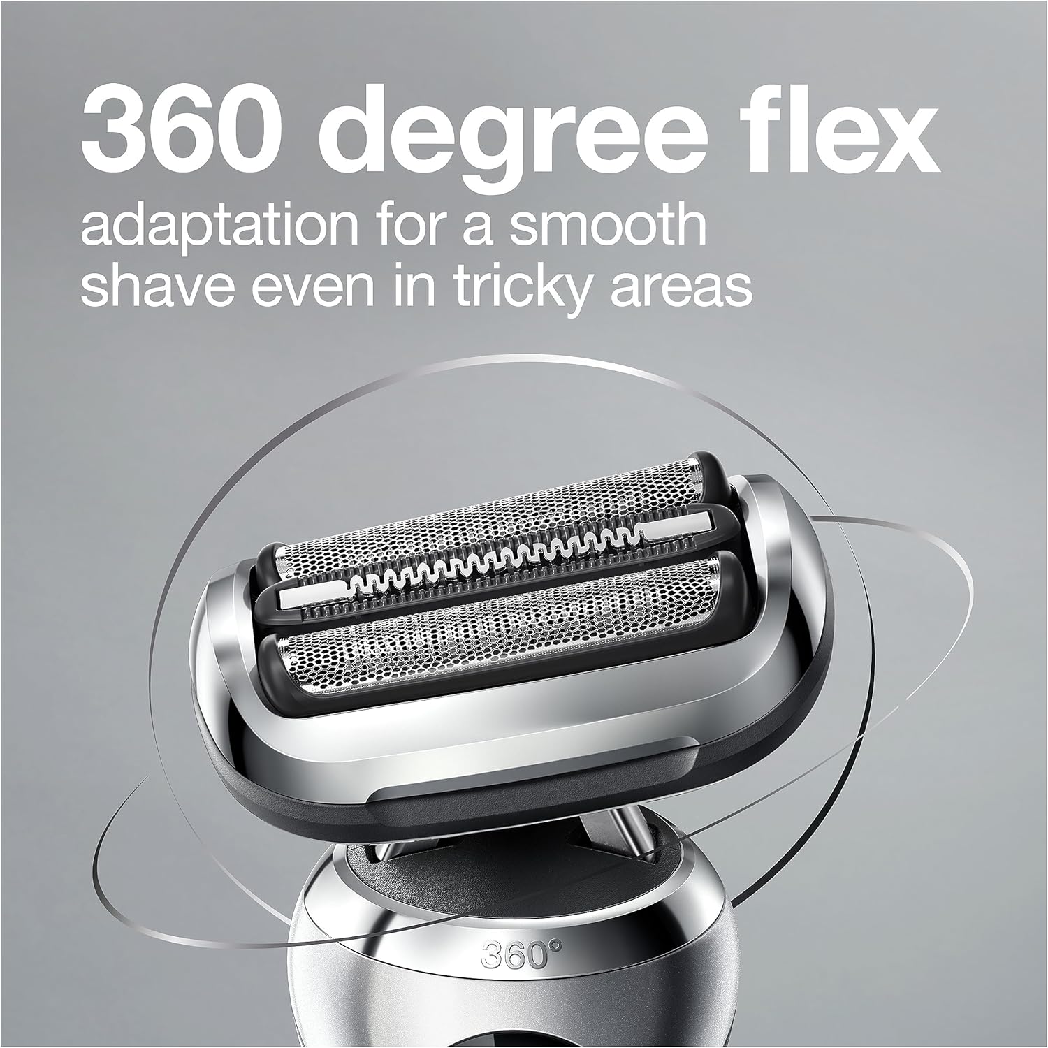 Braun Series 7 7032cs Flex Electric Razor for Men, Wet & Dry, Electric Razor, Cordless Foil Shaver, Silver