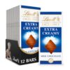 Lindt EXCELLENCE Extra Creamy Milk Chocolate Bar, Milk Chocolate Candy, 3.5 oz. (12 Pack)