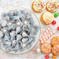 Jumblet Milk Chocolate Kisses, Hershey Kisses Bulk for Parties and Candy Buffets, Delicious Hersheys Kisses in Bulk (4 Lb)