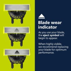 Philips Norelco OneBlade 360 with Connectivity Hybrid Face, Electric Beard Trimmer, Shaver with 360 Blade Tech & 1hr Fast Charge