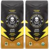 Death Wish Coffee - Light Roast Whole Bean Coffee, Organic and Fair Trade (2 pack)