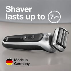 Braun Series 7 7032cs Flex Electric Razor for Men, Wet & Dry, Electric Razor, Cordless Foil Shaver, Silver