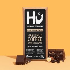 Hu Chocolate Bars, 12 Pack Hazelnut Coffee Crunch Chocolate, Natural Organic Vegan, Fair Trade Dark Chocolate, 2.1oz Each