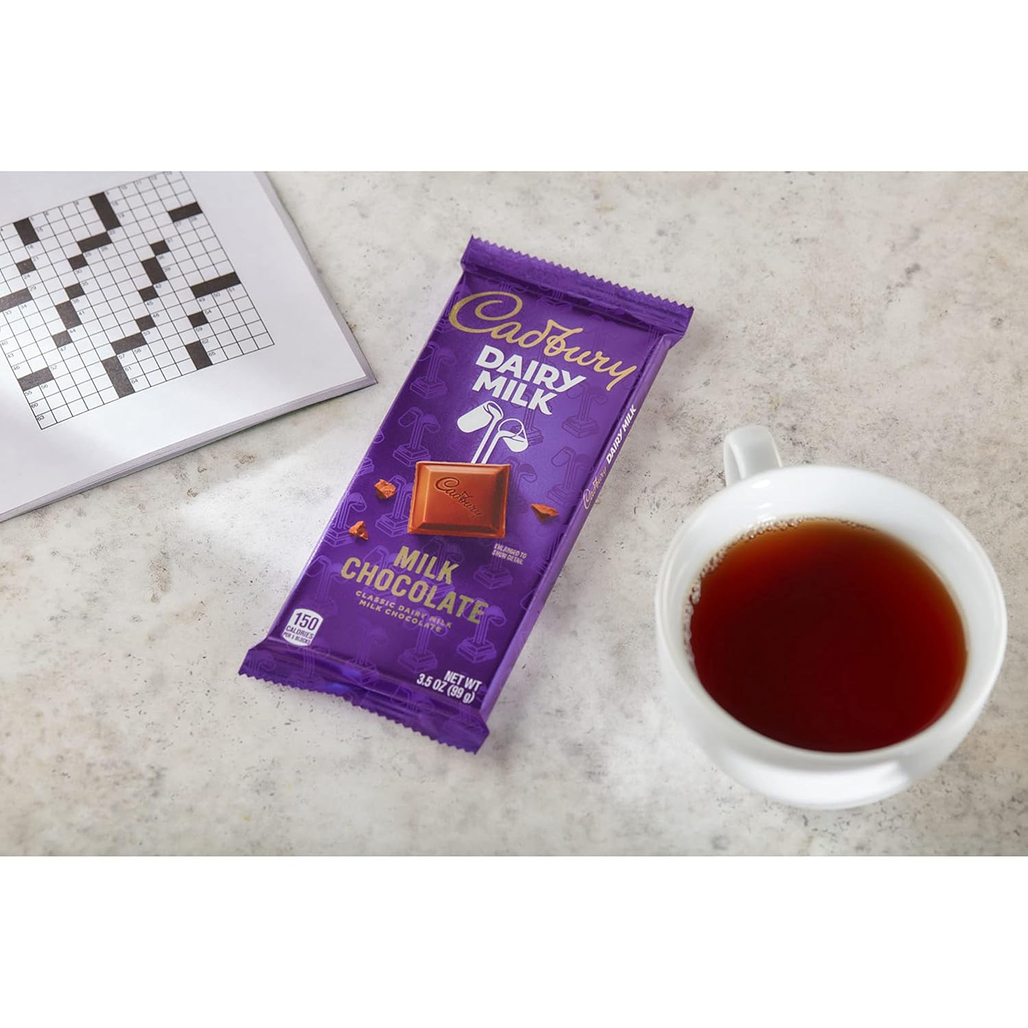 Cadbury Dairy Milk Chocolate Candy Bars, 3.5 oz (14 Count)