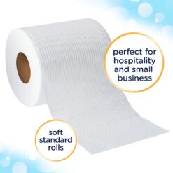 Cottonelle Professional Standard Roll Bulk Toilet Paper (12456), White (48 Rolls of 170 Sheets, 8,160 Sheet Total)