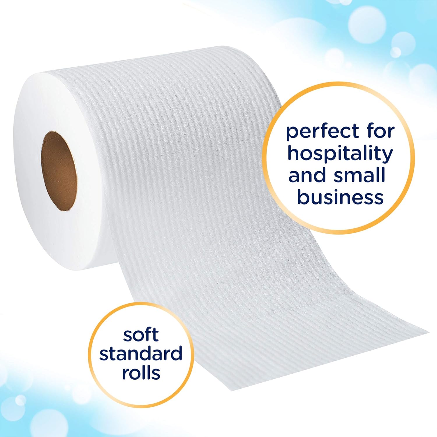 Cottonelle Professional Standard Roll Bulk Toilet Paper (12456), White (48 Rolls of 170 Sheets, 8,160 Sheet Total)
