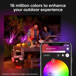 Philips Discover Floodlight LED Wall Outdoor Light, Metal (1743530V7)