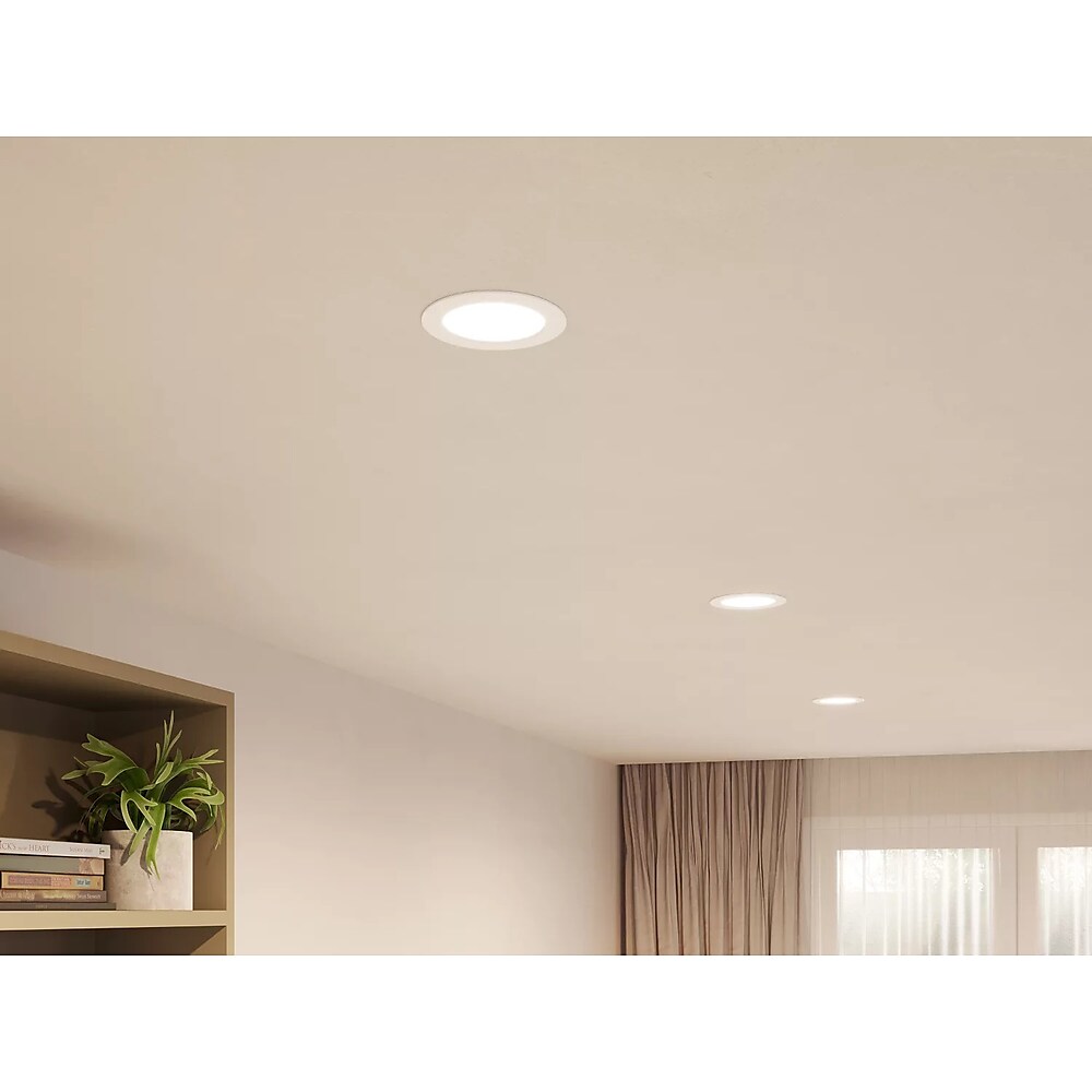 Philips Hue 15W Slim LED Smart Downlight, White And Color Ambiance (579573)